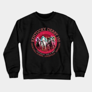 Kentucky Derby 150 design Crewneck Sweatshirt